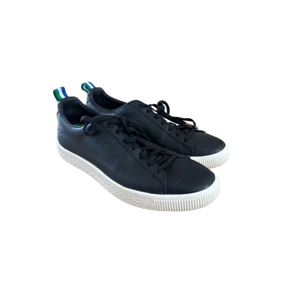 Puma x Big Sean - Clyde Sneakers in Black & White - Picture 1 of 7